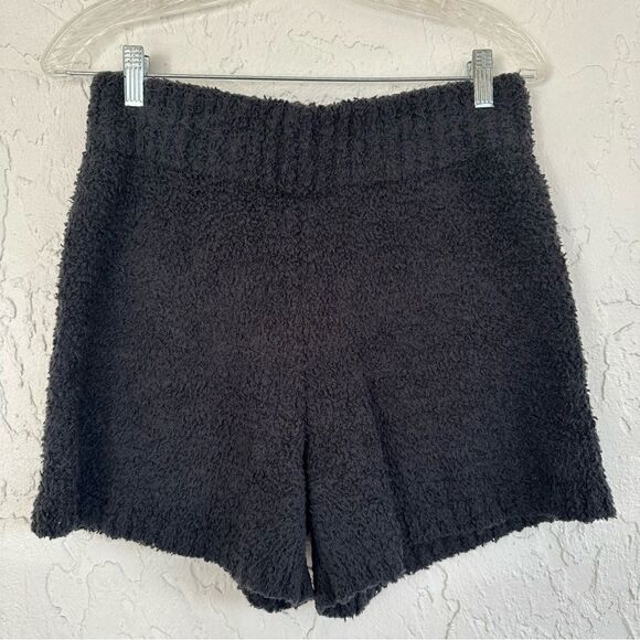 SKIMS Cozy Knit Shorts Women Black Size Large/ XL - Picture 1 of 7